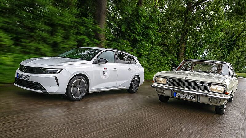 11. Paul Pietsch Classic: Legend&auml;re Opel-Coup&eacute;s und elektrifizierter Astra Sports Tourer ziehen die Blicke auf sich
