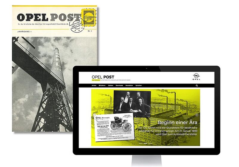 Ganz nah dran: Mitarbeitermagazin &bdquo;Opel Post&ldquo; wird 75